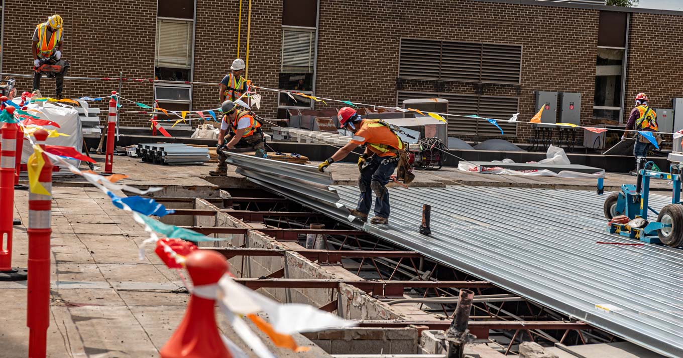Newtonbrook School, Toronto, ON - Roof & Replacement Deck Replacement 2019