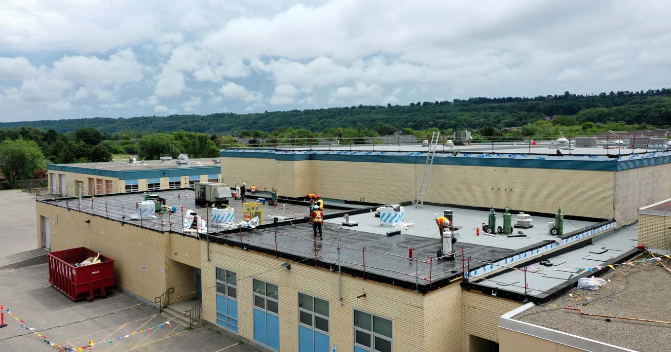 Orchard Park School Triumph Roofing Inc. project