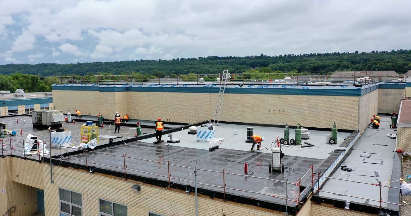 Orchard Park School Triumph Roofing Inc. Project
