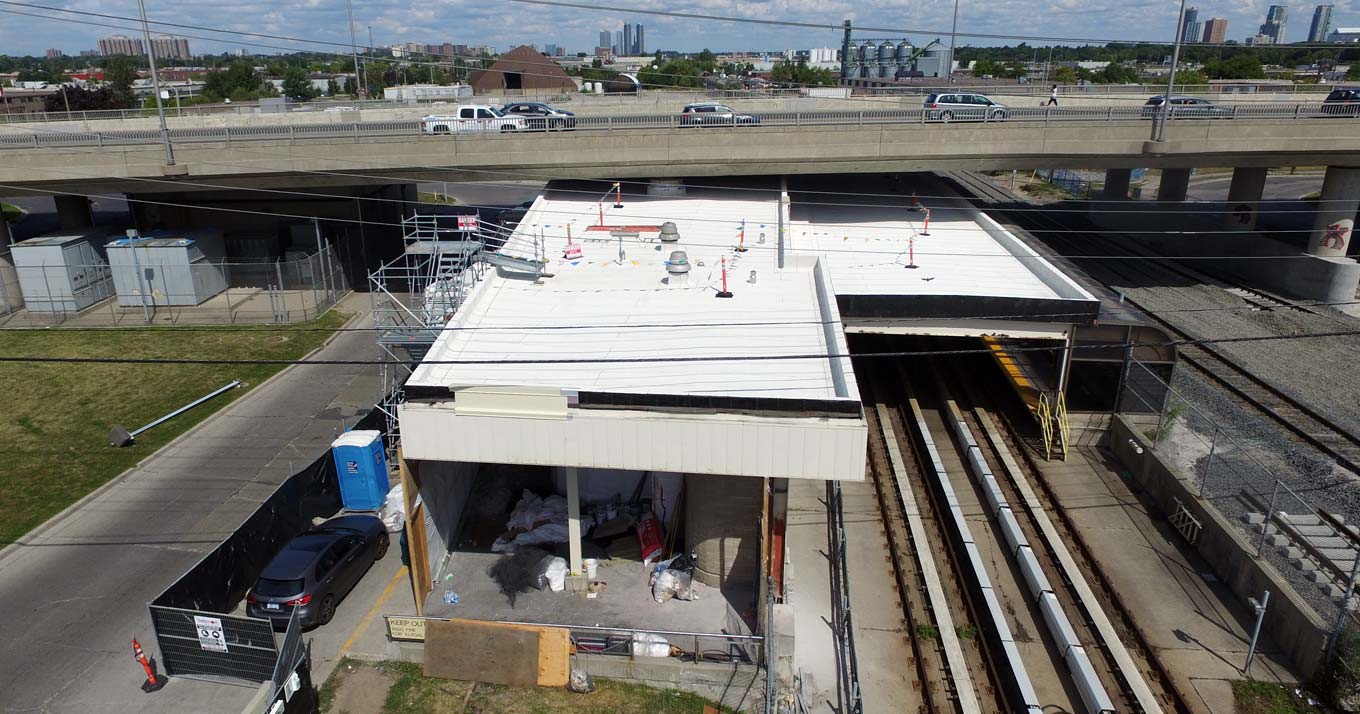 TTC Lawrence Station - Roof Replacement, 2019