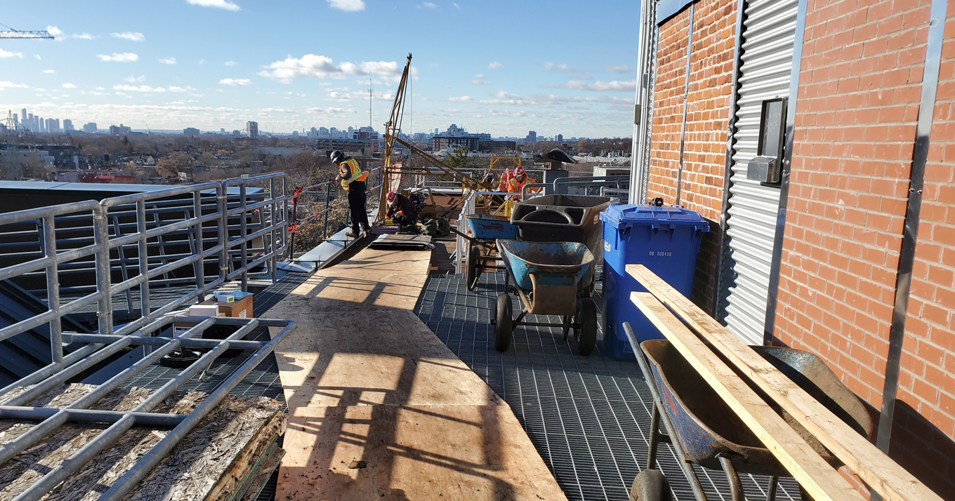 George Brown Triumph Roofing Inc. Project Toronto