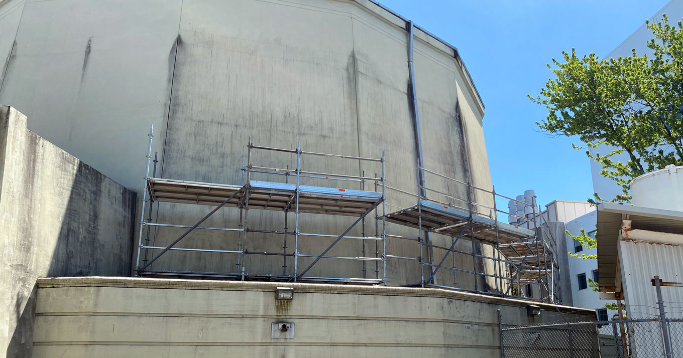 Nuclear Reactor Building -- McMaster Triumph Roofing Project Hamilton