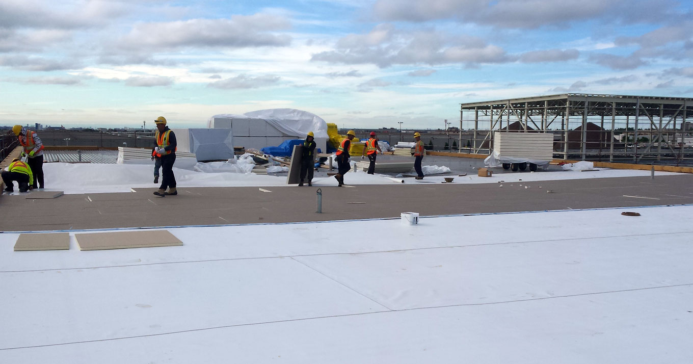 Williams Parkway Operations Centre Triumph Roofing Project Brampton