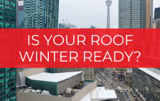 Roof winter preventive maintenance
