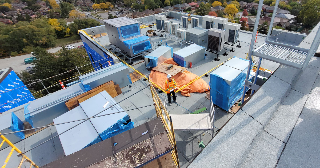 U of T Scarborough Triumph Roofing Project Toronto