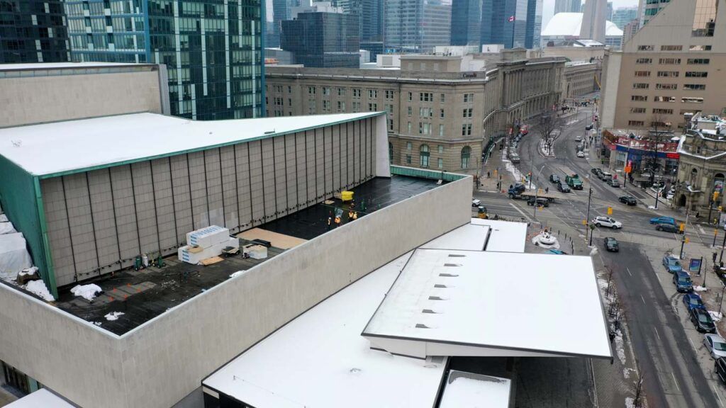 Sony Centre (Meridian Hall) Cladding, Waterproofing Project Triumph Group of Companies