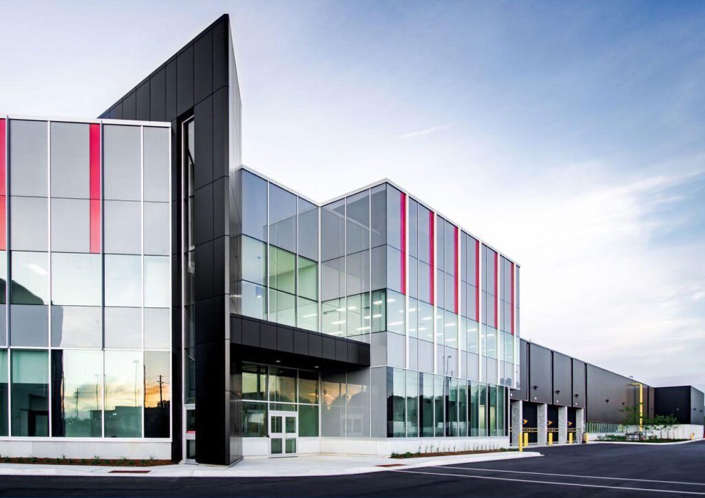 TTC McNicoll Bus Garage Roofing, Cladding, Energy Project of Triumph Group of Companies