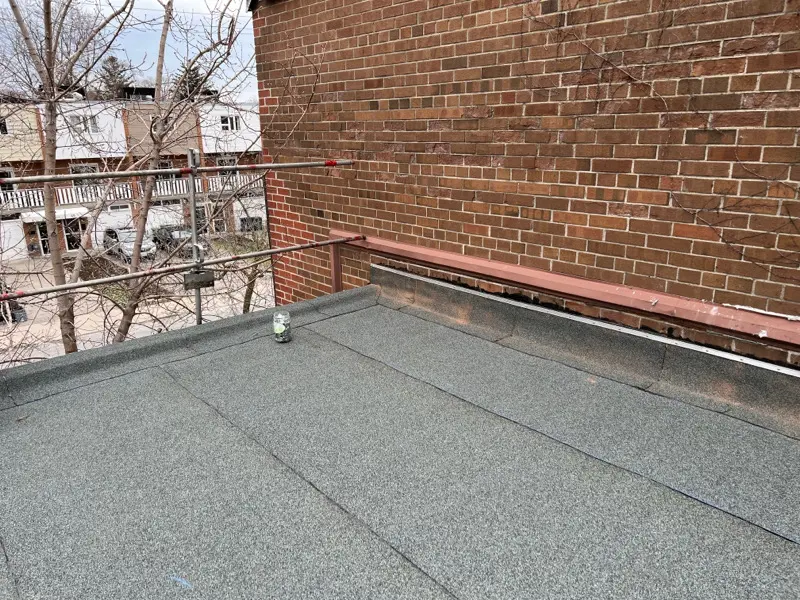 Service roof and repair work done at 30 Blake Street Toronto Housing by Triumph Group of Companies