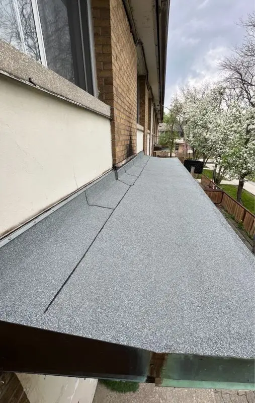Service roof and repair work done at 37 Dorney Court Toronto by Triumph Group of Companies