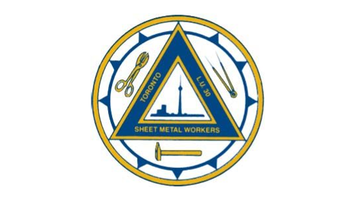 Local 30 roofers & sheet metal workers union logo