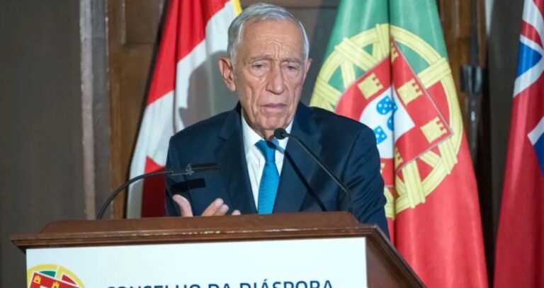 Portuguese Republic President Marcelo Rebelo de Sousa