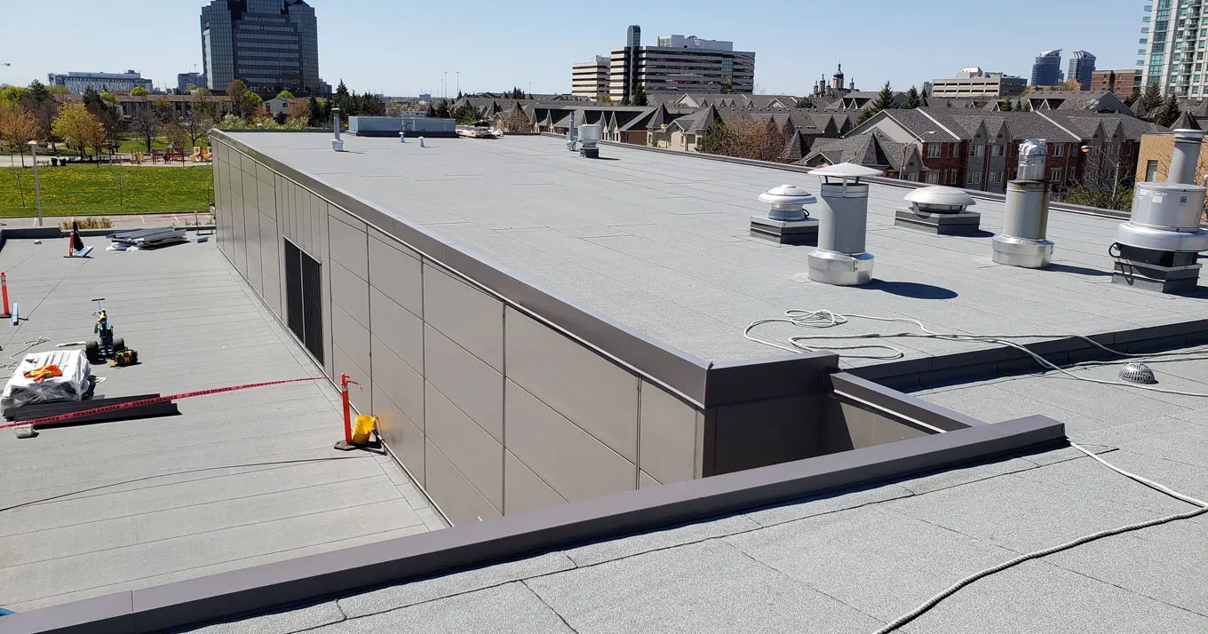 Burrows Hall Community Center & Library Project by Triumph Roofing