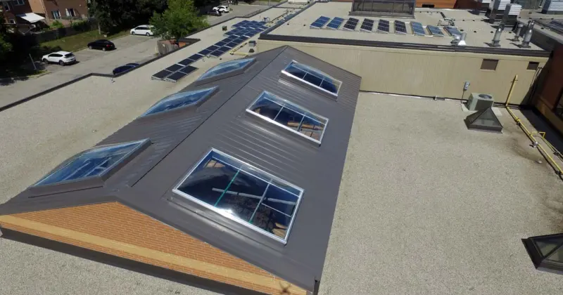 Champlain Trail Peel School by Triumph Glazing