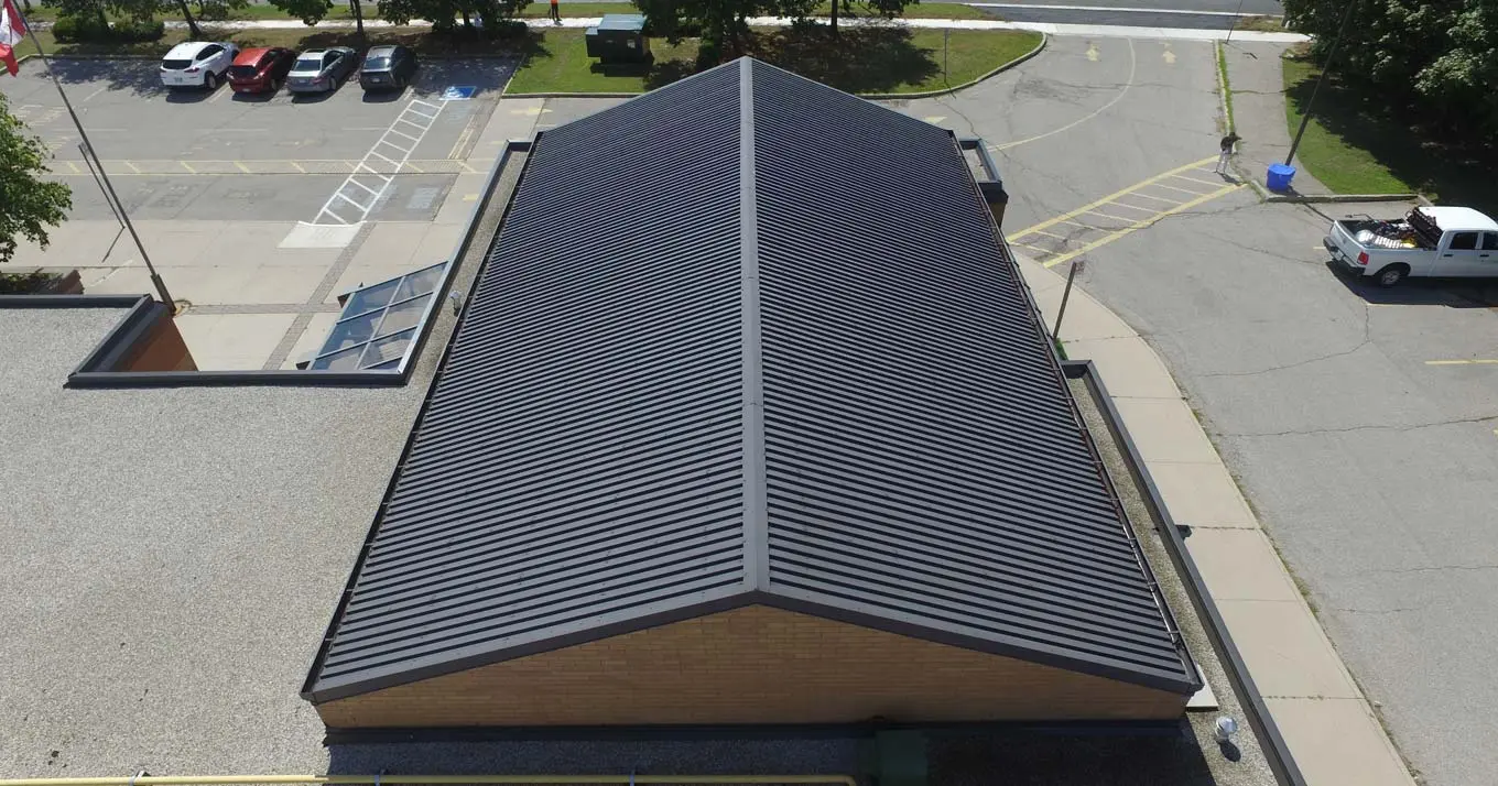 Champlain Trail Peel School by Triumph Roofing