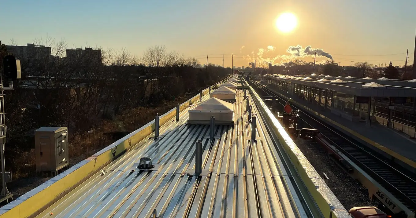 Weston Station Project by Triumph Roofing